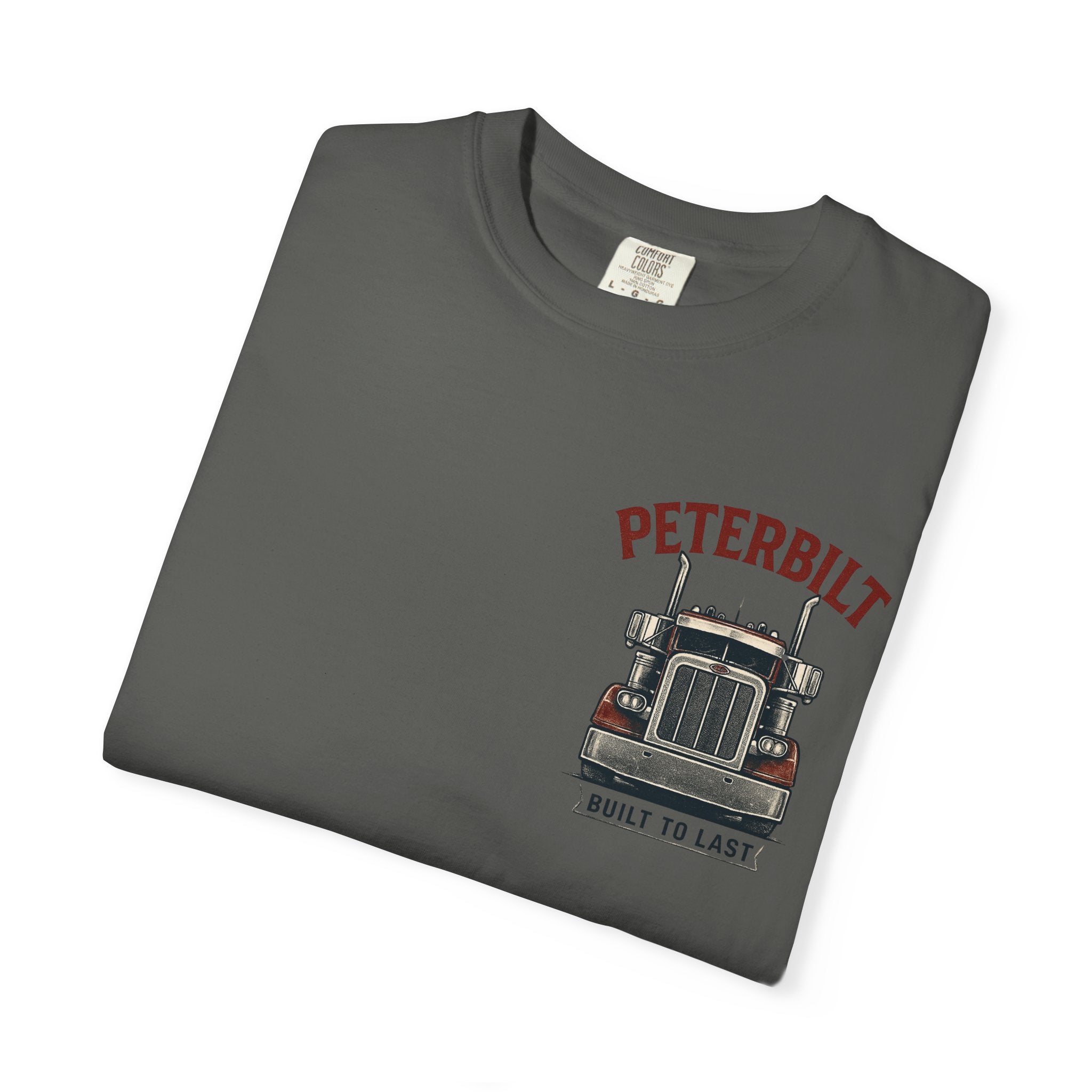 Classic Peterbuilt T-shirt with Truck Design, Bold Statement Tee for Truck Lovers, Perfect Gift for Birthdays, Casual Wear, Road Essential