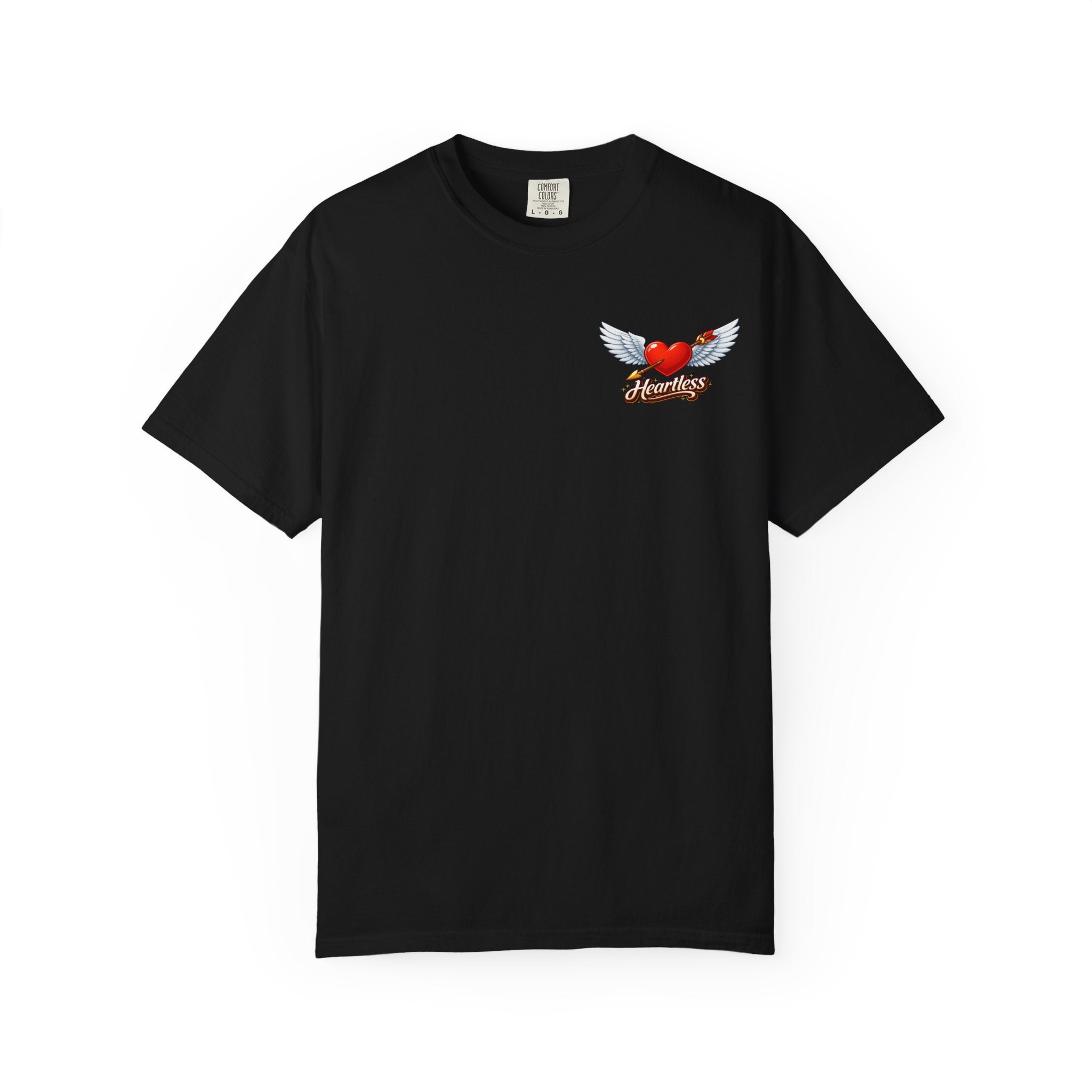 Winged Heart 'Heartless' Graphic T-Shirt | Retro Tattoo Style