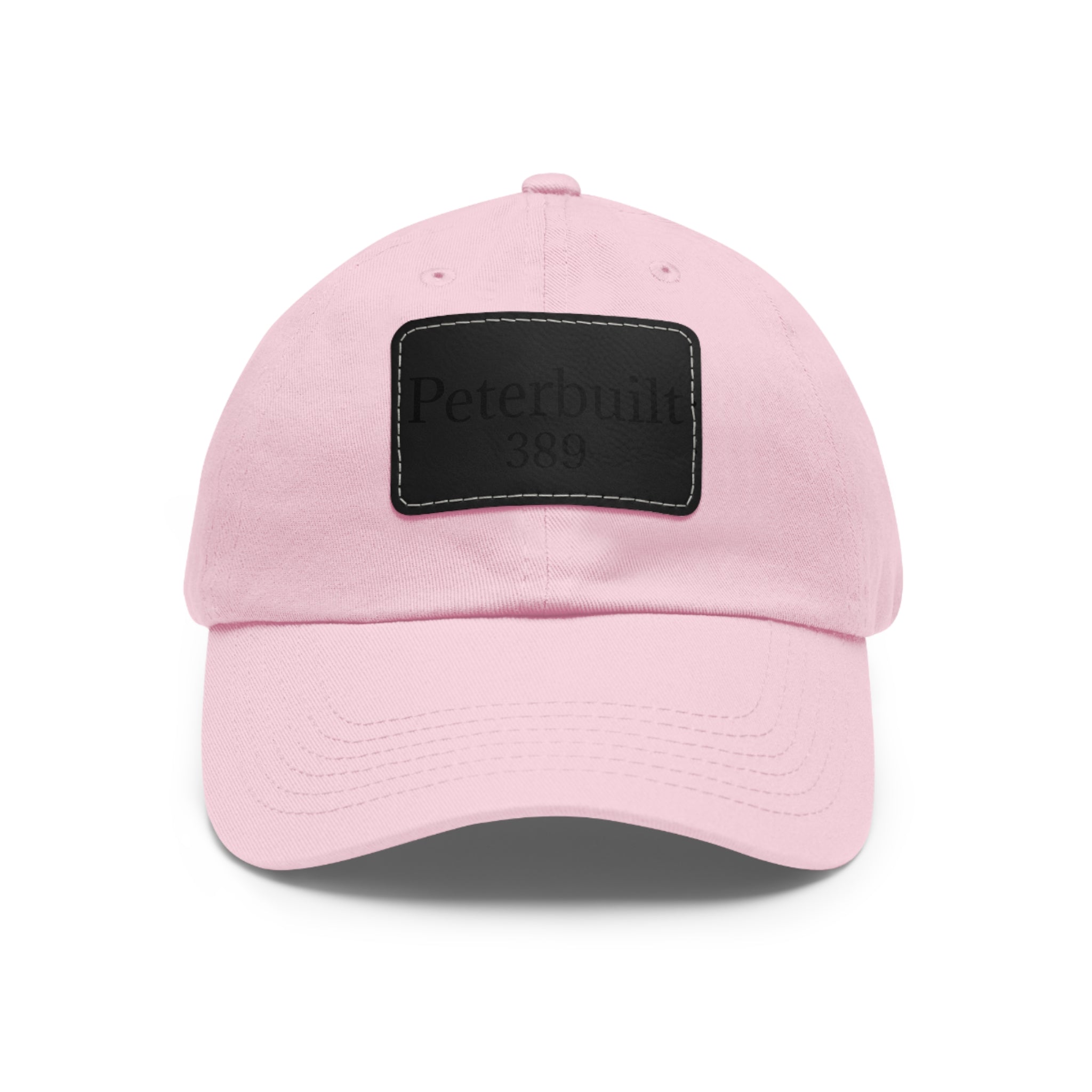 Dad Hat Peterbuilt 389 Leather Patch