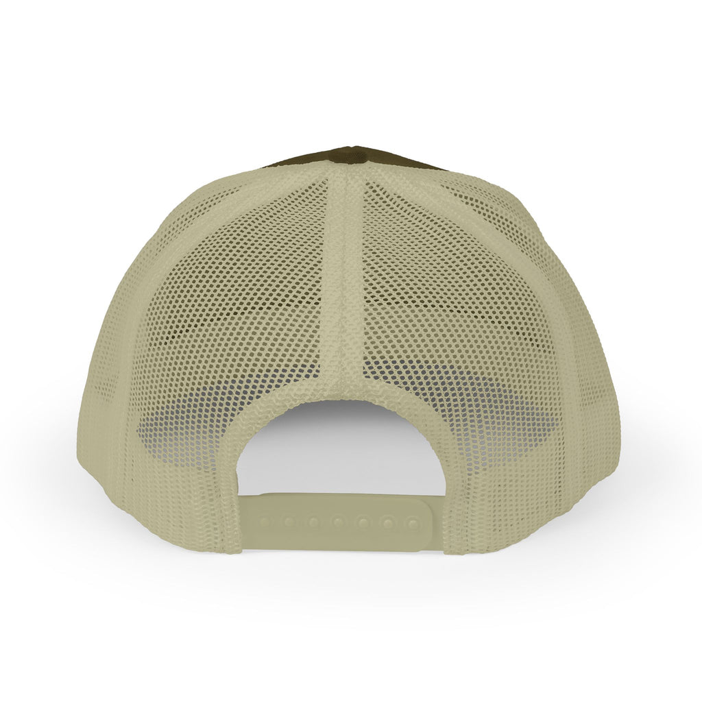 Motorsport Trucker Cap — Japanese Kana Racing Logo Snapback