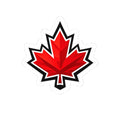 Canada Red Geometric Maple Leaf Sticker | Kiss-Cut Canadian Flag Decal