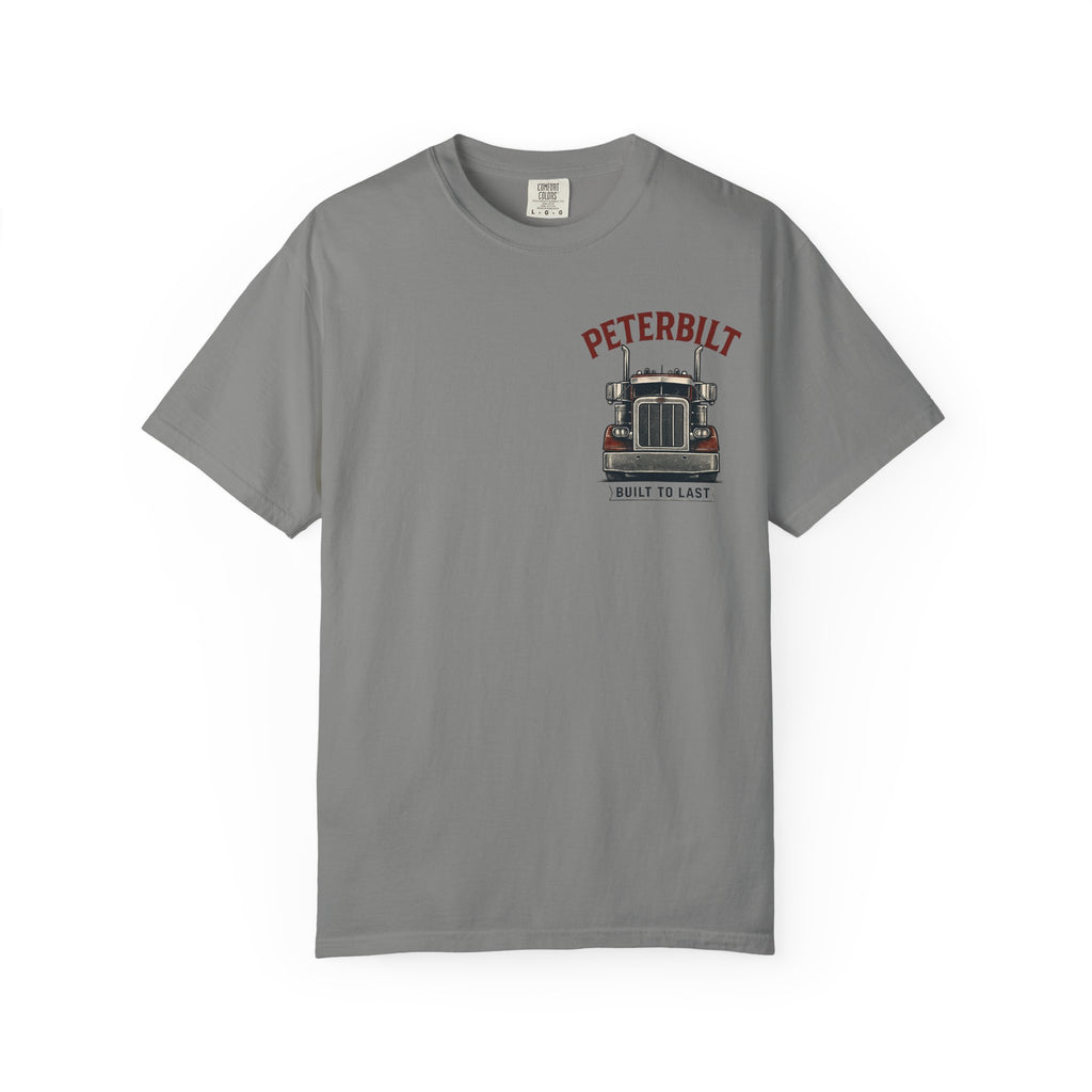 Classic Peterbuilt T-shirt with Truck Design, Bold Statement Tee for Truck Lovers, Perfect Gift for Birthdays, Casual Wear, Road Essential