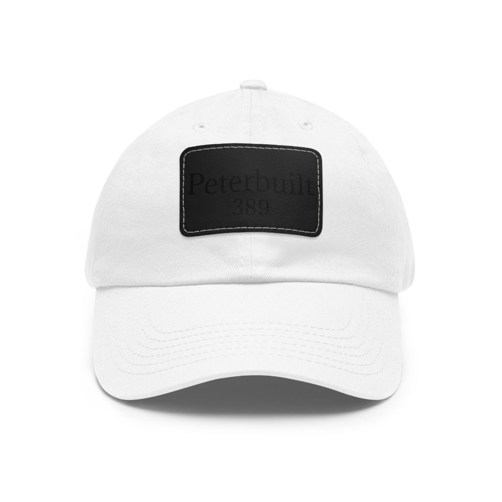 Dad Hat Peterbuilt 389 Leather Patch