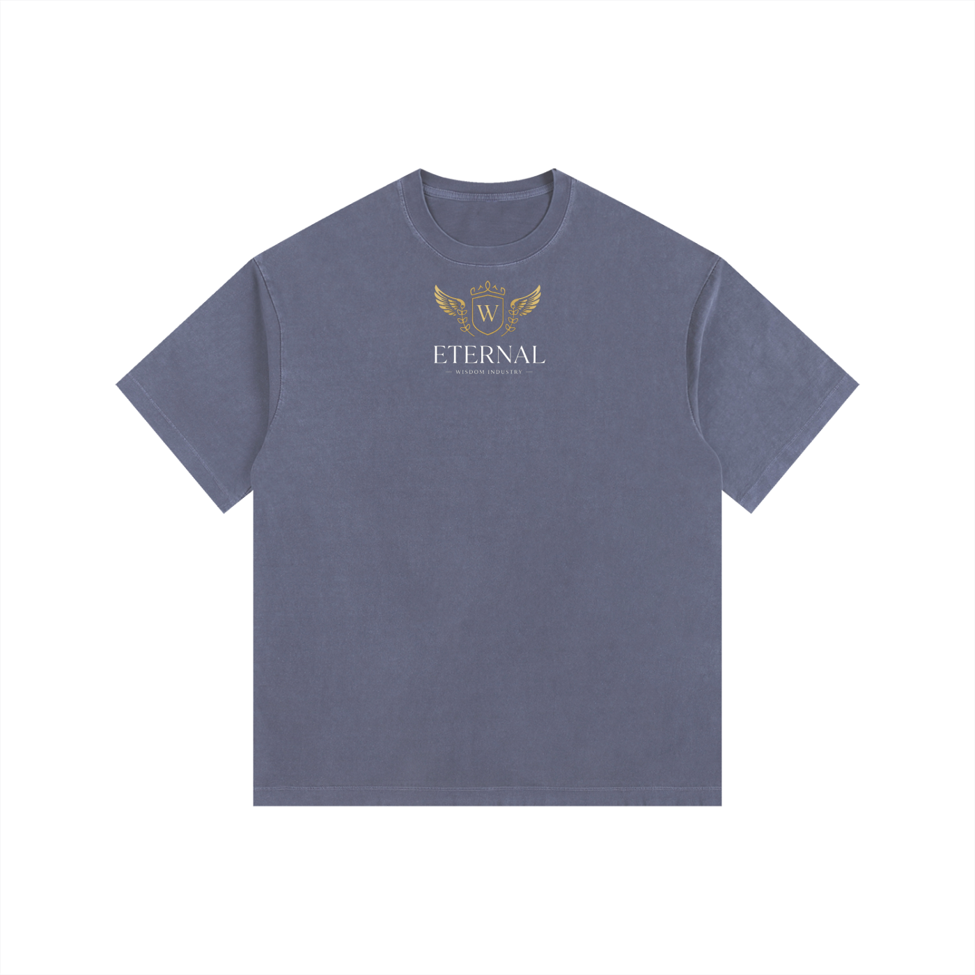 Vintage (Wisdom ) Washed Oversized Cotton T-Shirt