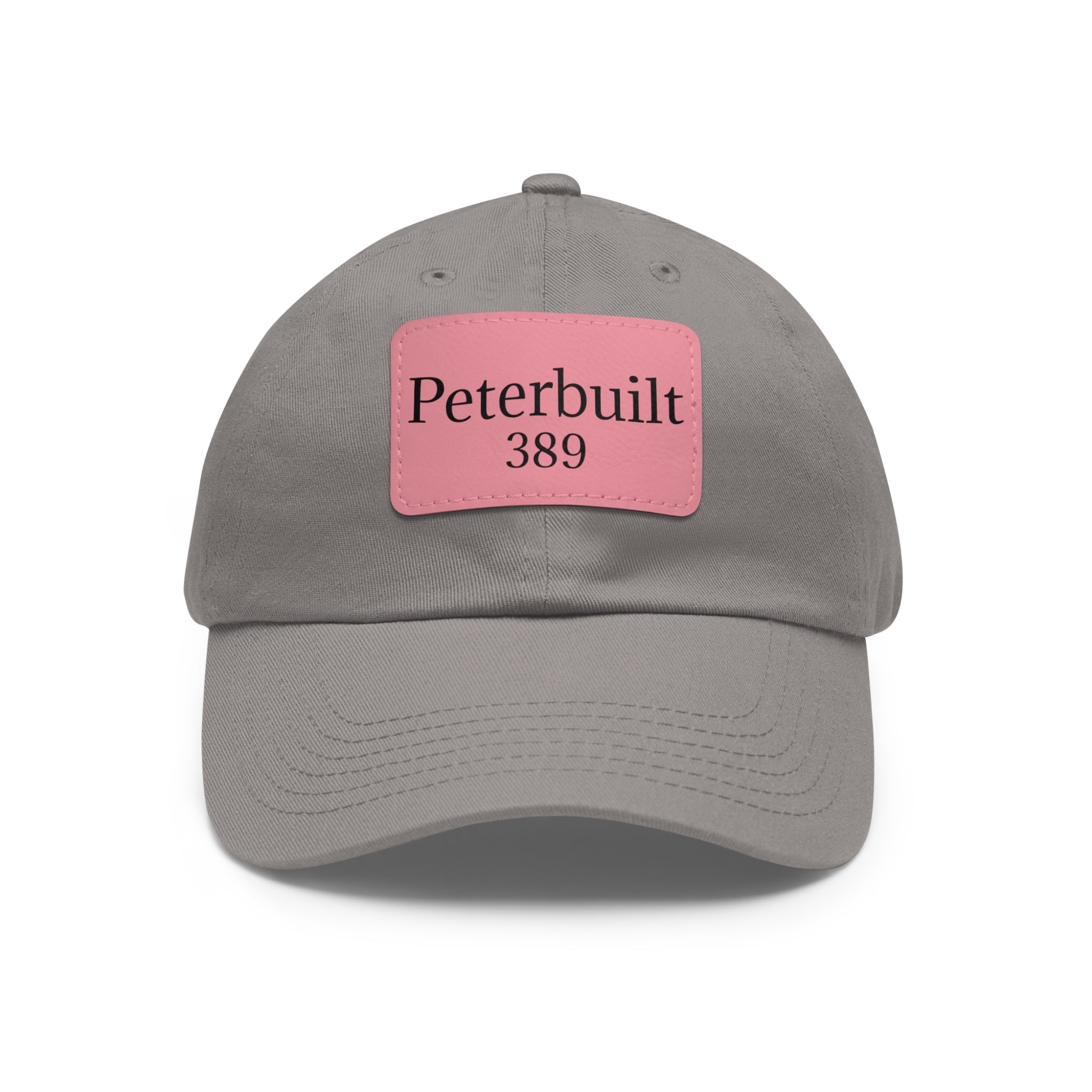 Dad Hat Peterbuilt 389 Leather Patch