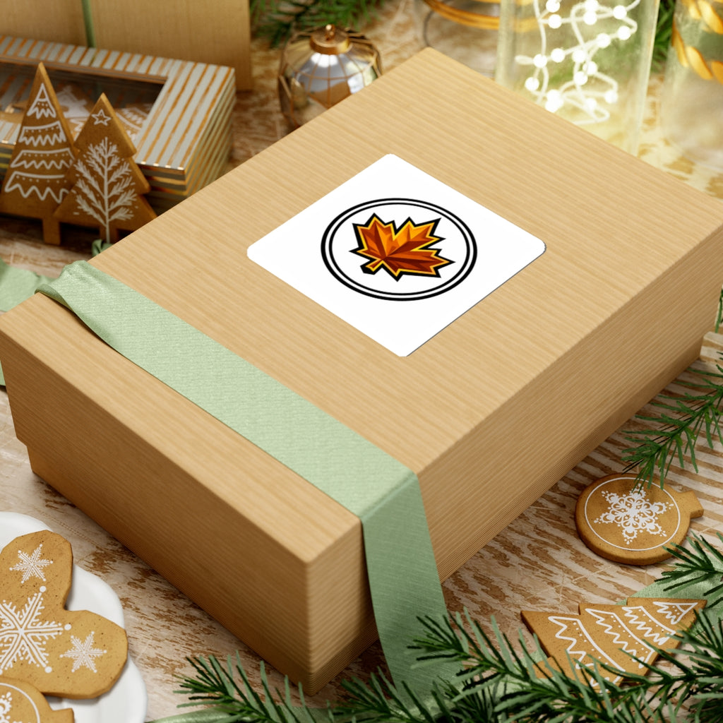 Canada Autumn Maple Leaf Sticker | Kiss-Cut Vinyl