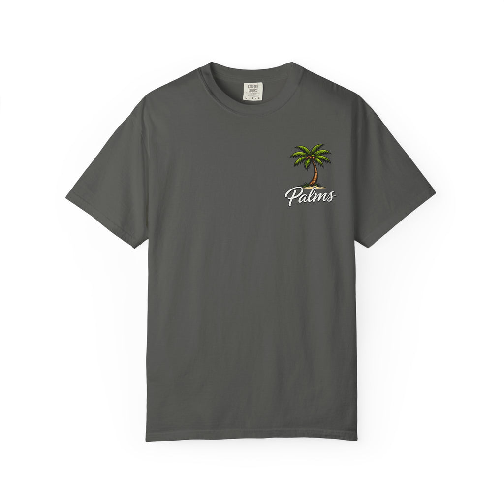 Palms Graphic T-Shirt  Tropical Palm Tree Beach Tee