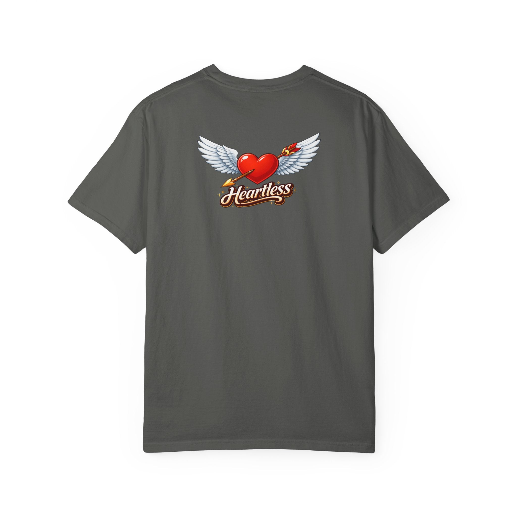Winged Heart 'Heartless' Graphic T-Shirt | Retro Tattoo Style