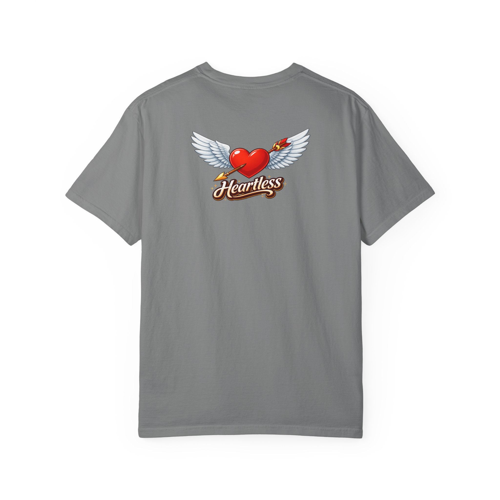 Winged Heart 'Heartless' Graphic T-Shirt | Retro Tattoo Style