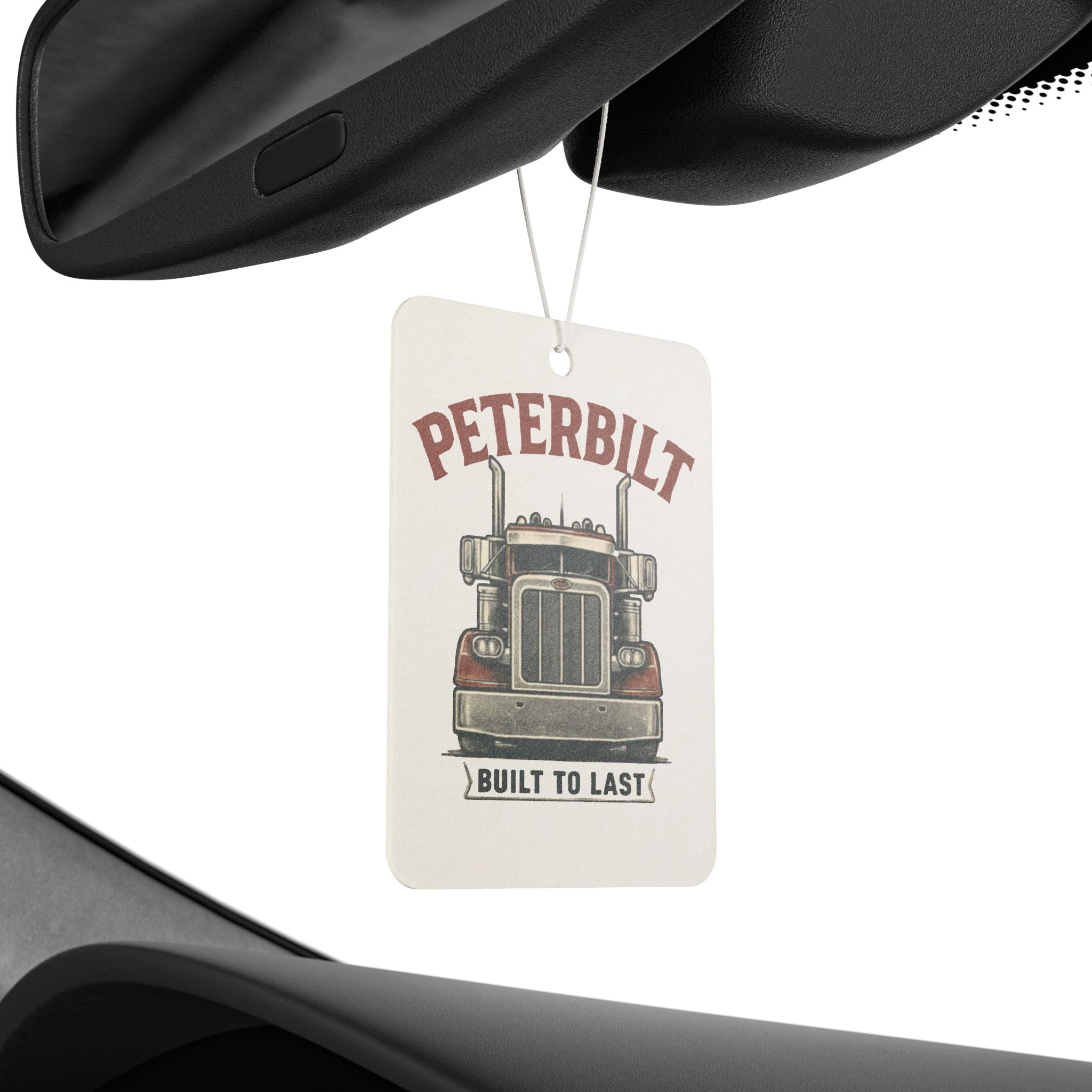 Peterbilt Truck Car Air Freshener | Built to Last, Semi Truck Design