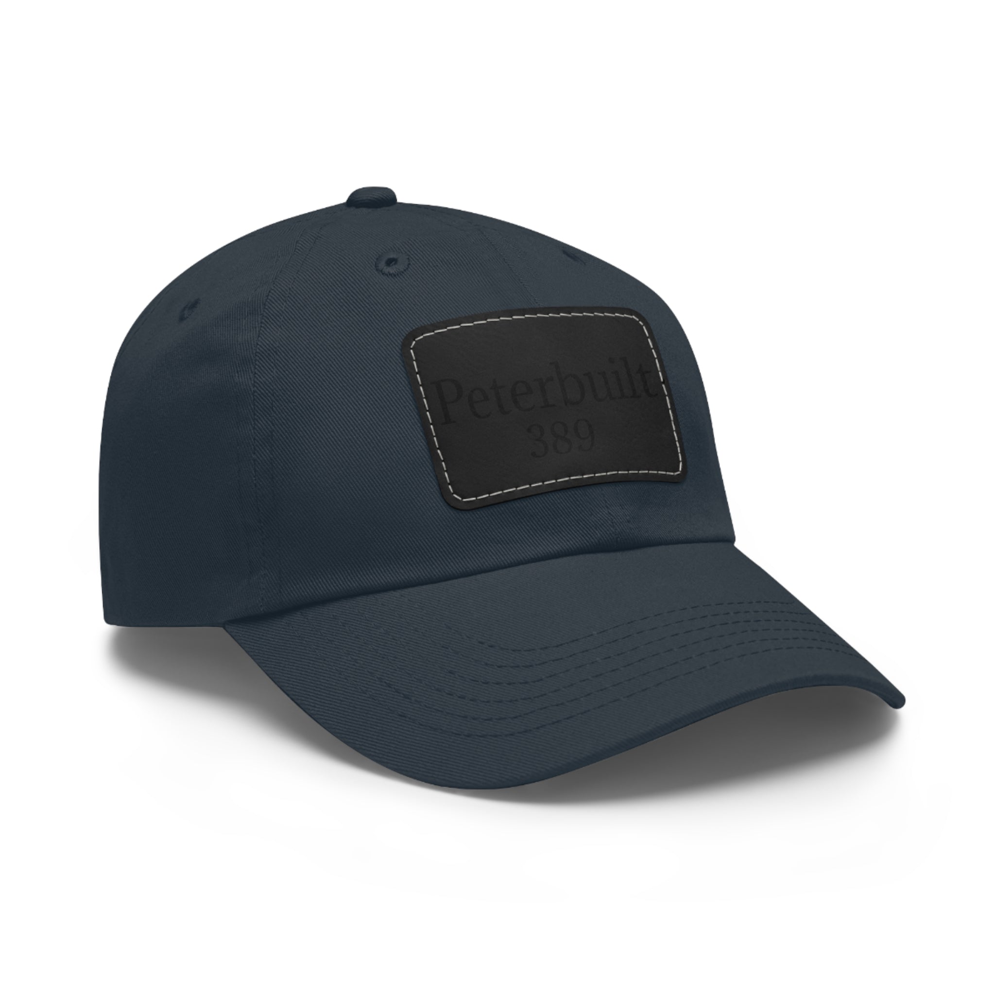 Dad Hat Peterbuilt 389 Leather Patch
