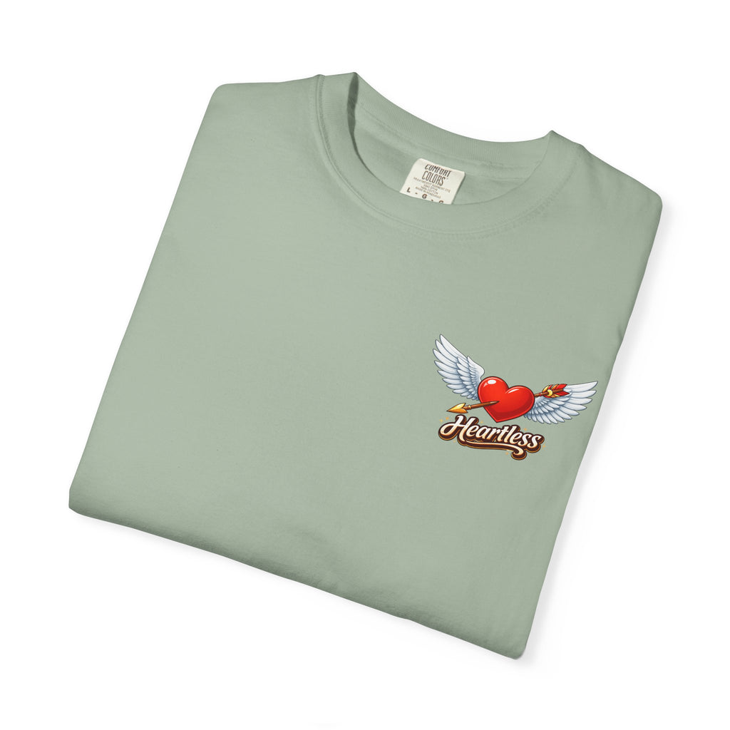 Winged Heart 'Heartless' Graphic T-Shirt | Retro Tattoo Style