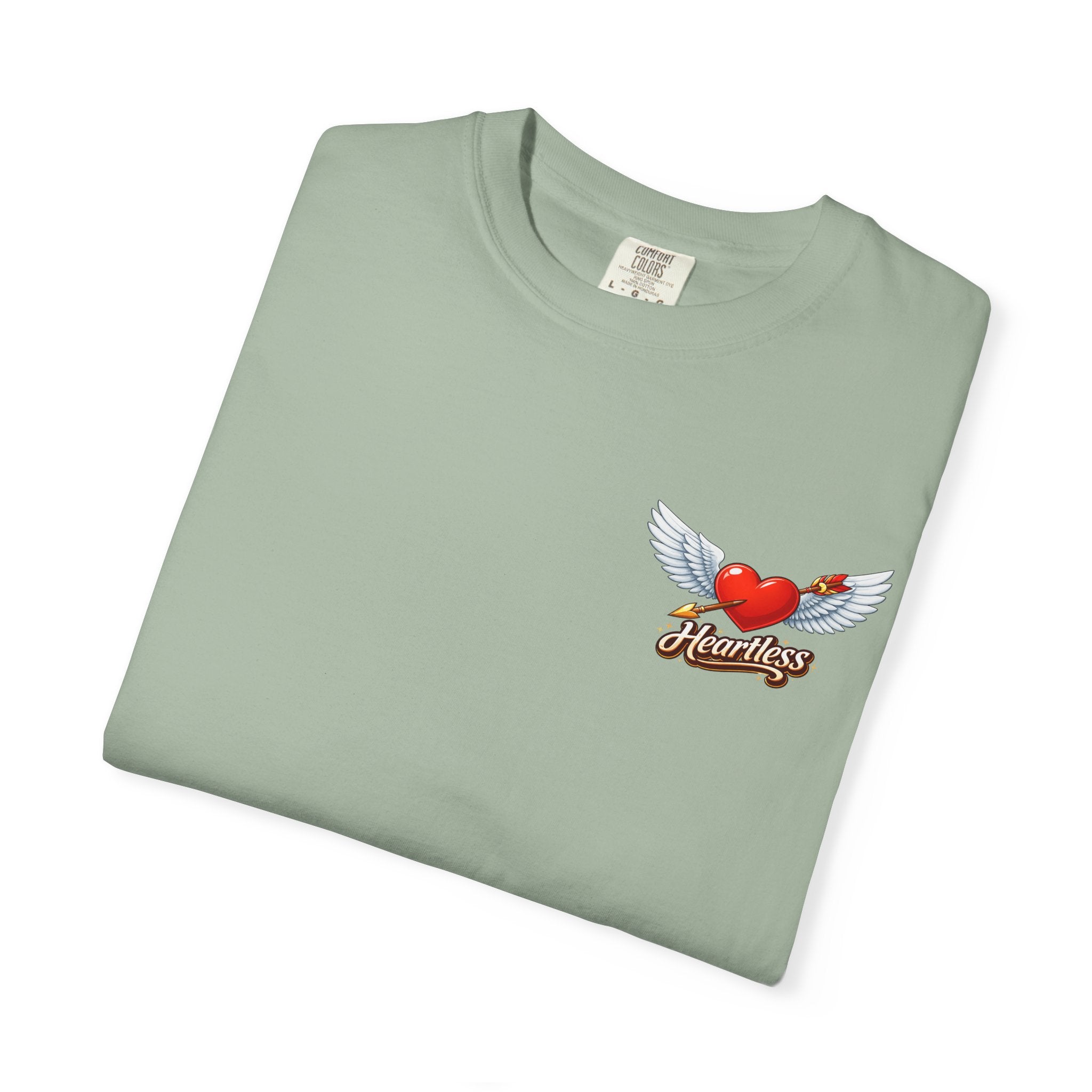 Winged Heart 'Heartless' Graphic T-Shirt | Retro Tattoo Style