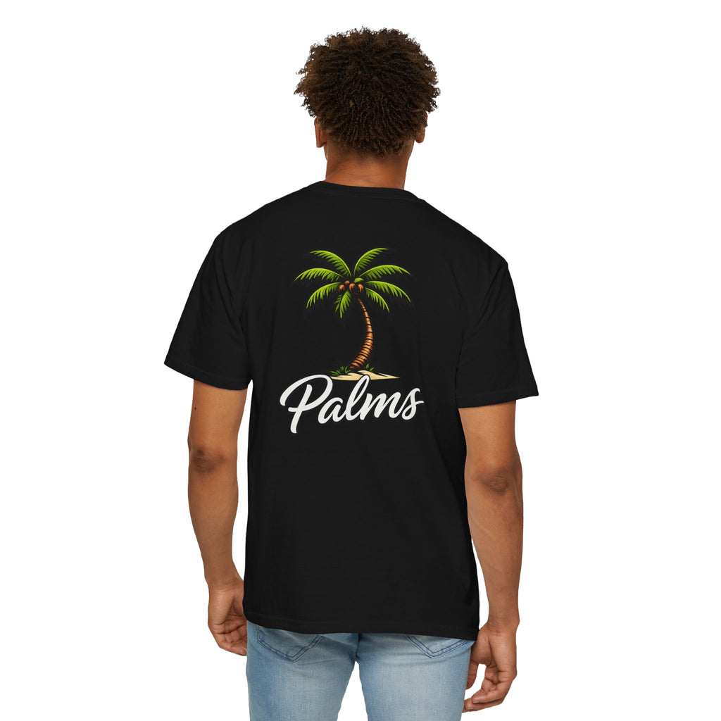 Palms Graphic T-Shirt  Tropical Palm Tree Beach Tee