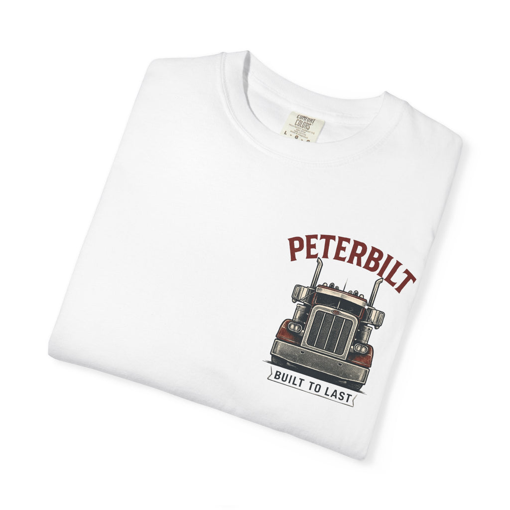 Classic Peterbuilt T-shirt with Truck Design, Bold Statement Tee for Truck Lovers, Perfect Gift for Birthdays, Casual Wear, Road Essential