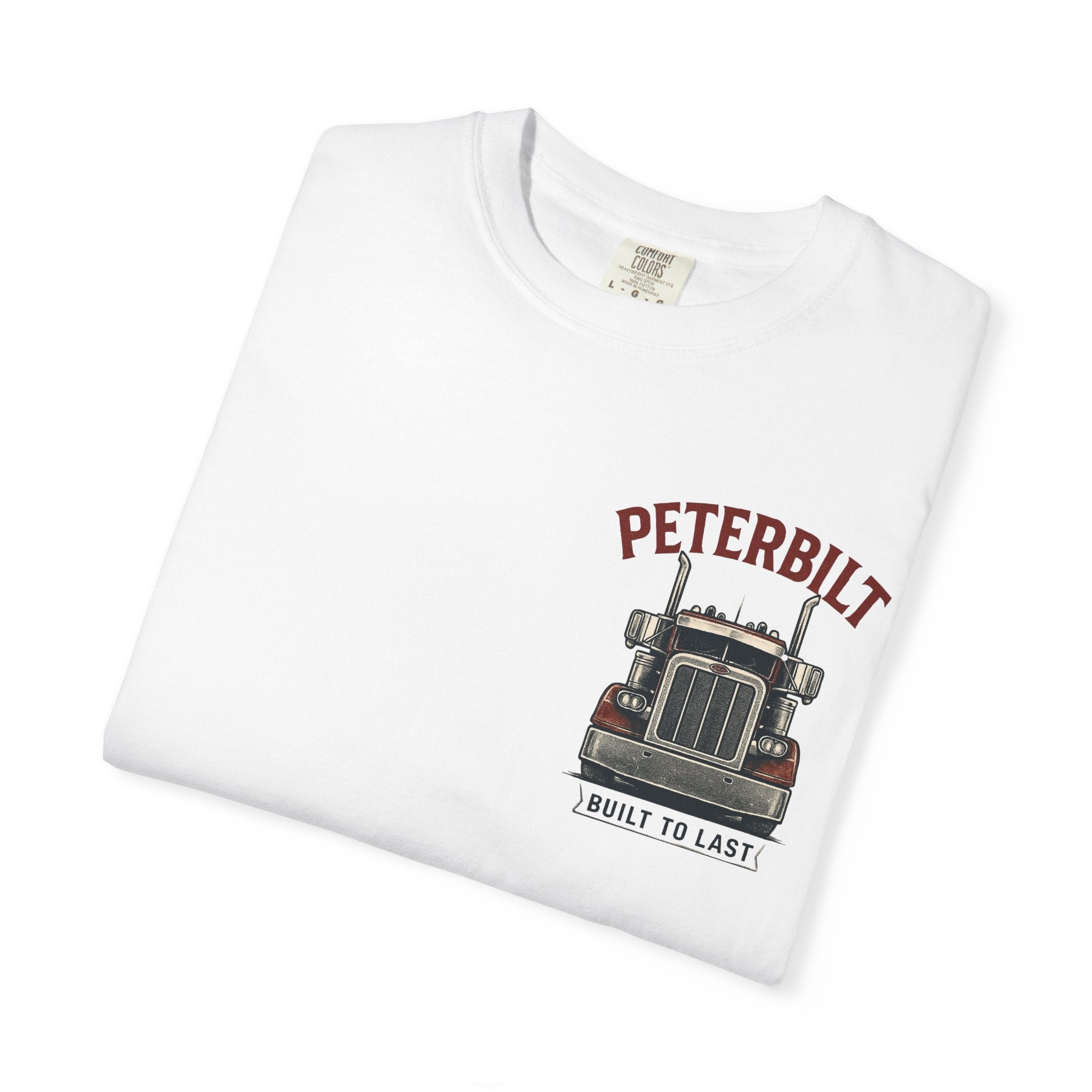 Classic Peterbuilt T-shirt with Truck Design, Bold Statement Tee for Truck Lovers, Perfect Gift for Birthdays, Casual Wear, Road Essential