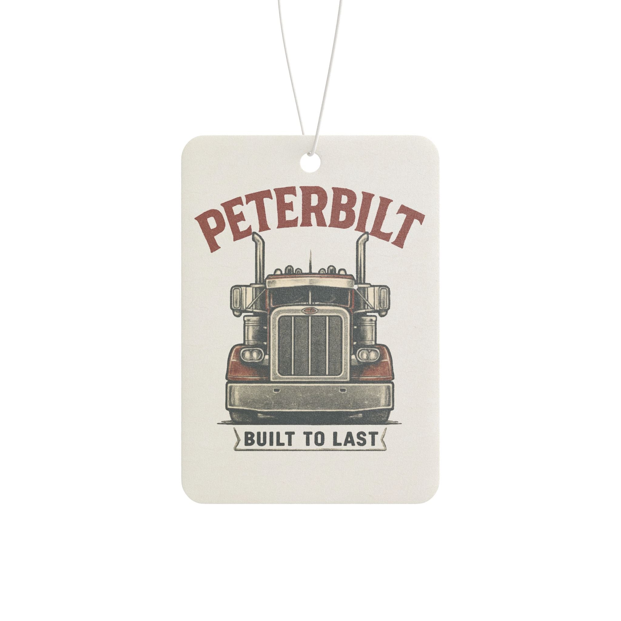 Peterbilt Truck Car Air Freshener | Built to Last, Semi Truck Design