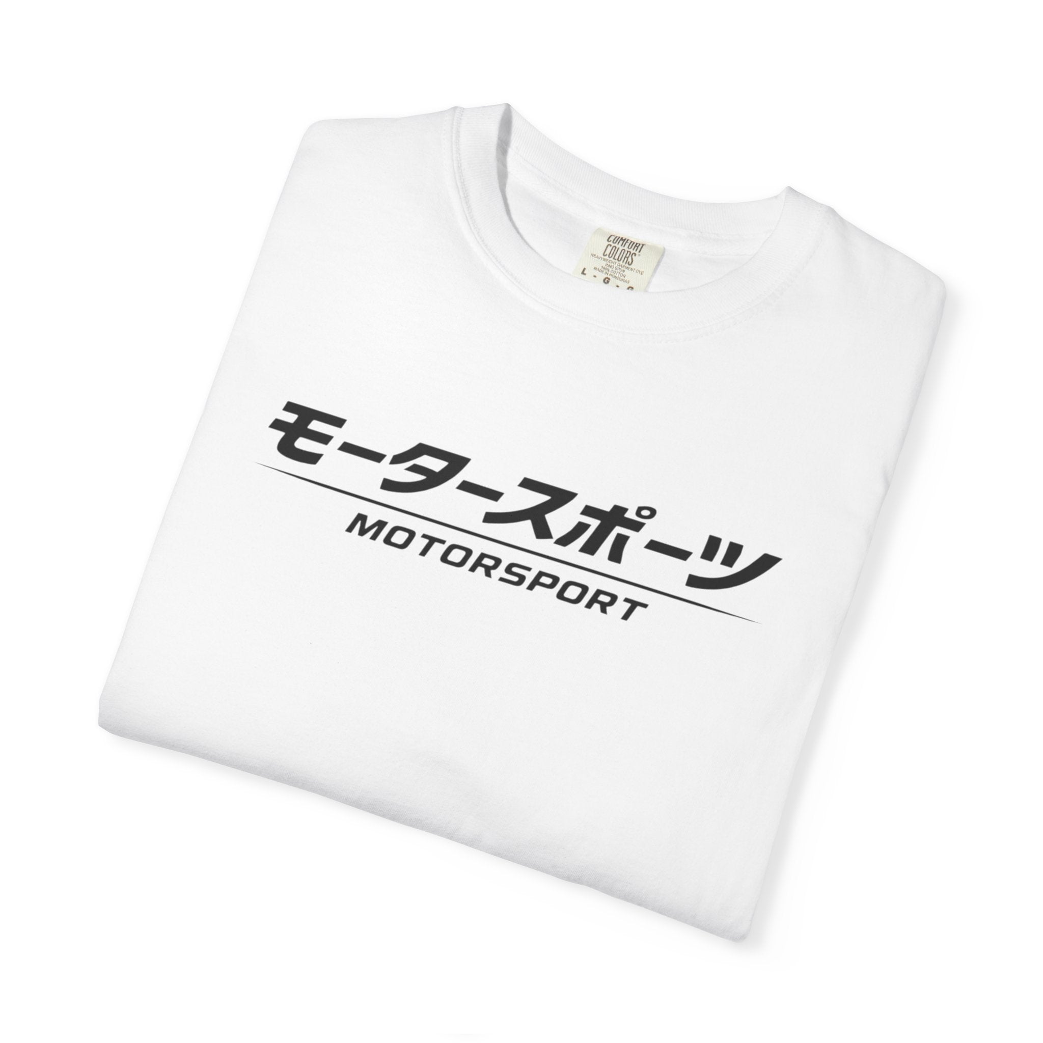 Motorsport Japanese Logo T-Shirt — Racing Graphic Tee