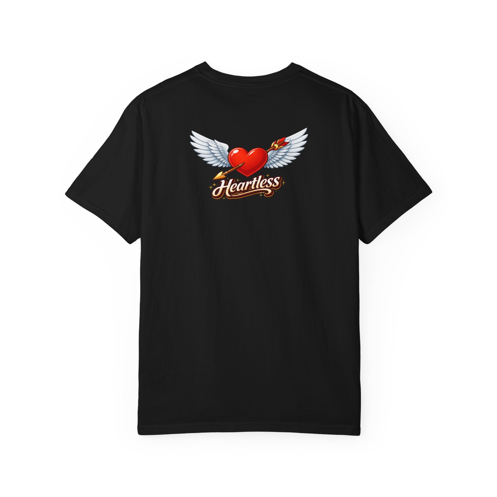 Winged Heart 'Heartless' Graphic T-Shirt | Retro Tattoo Style