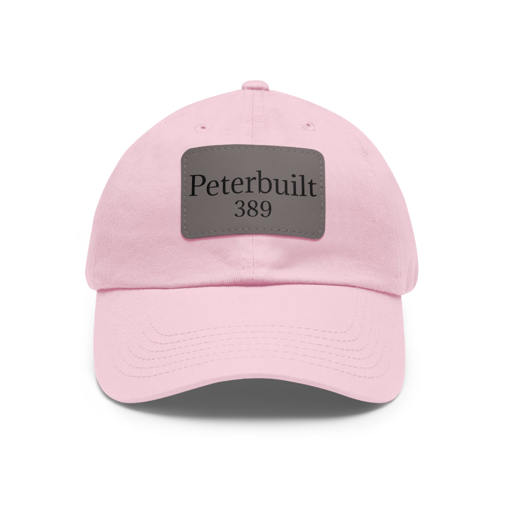 Dad Hat Peterbuilt 389 Leather Patch