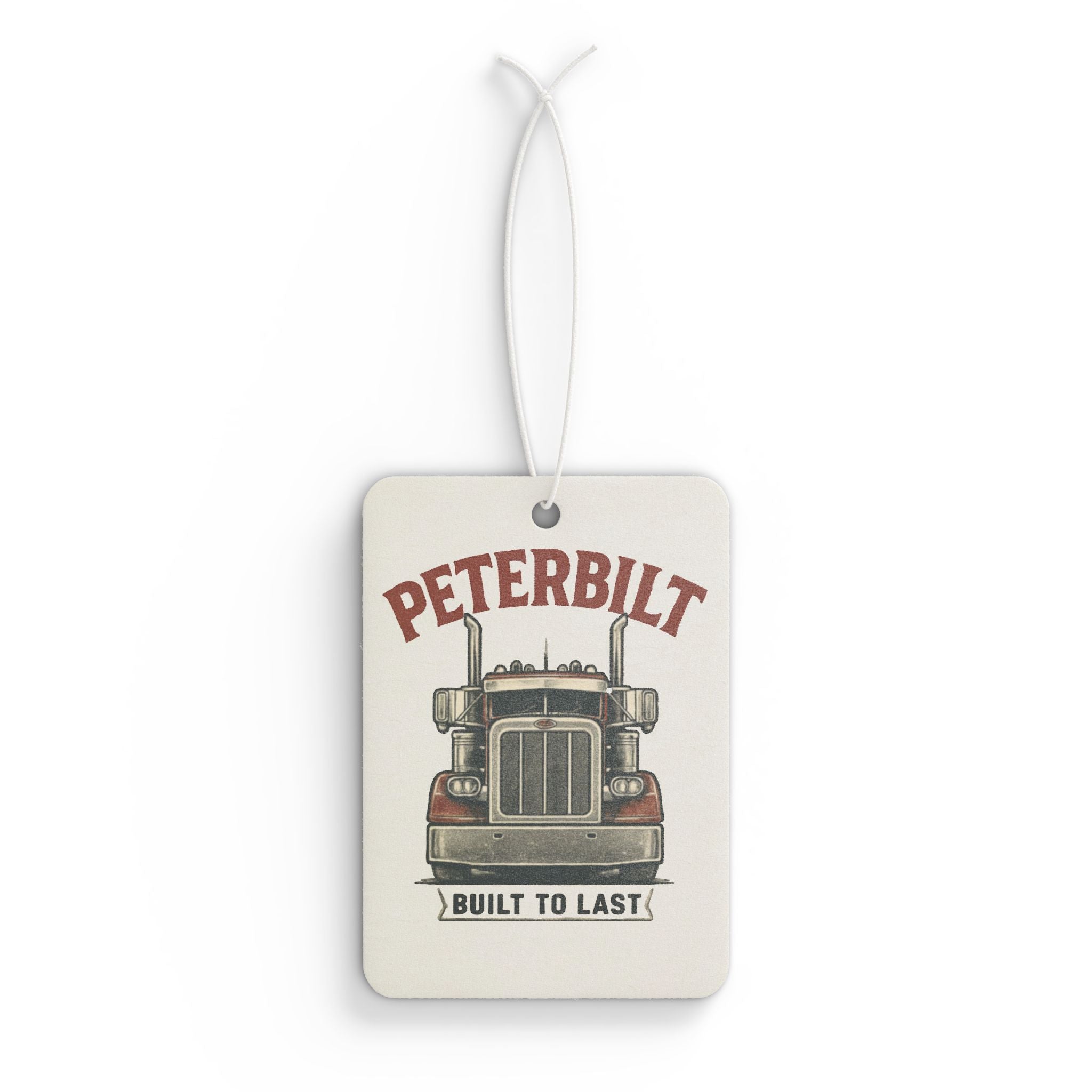 Peterbilt Truck Car Air Freshener | Built to Last, Semi Truck Design