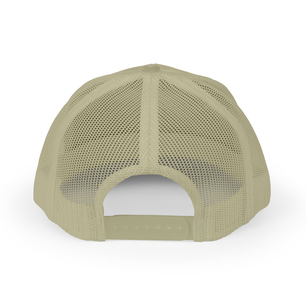 Motorsport Trucker Cap — Japanese Kana Racing Logo Snapback
