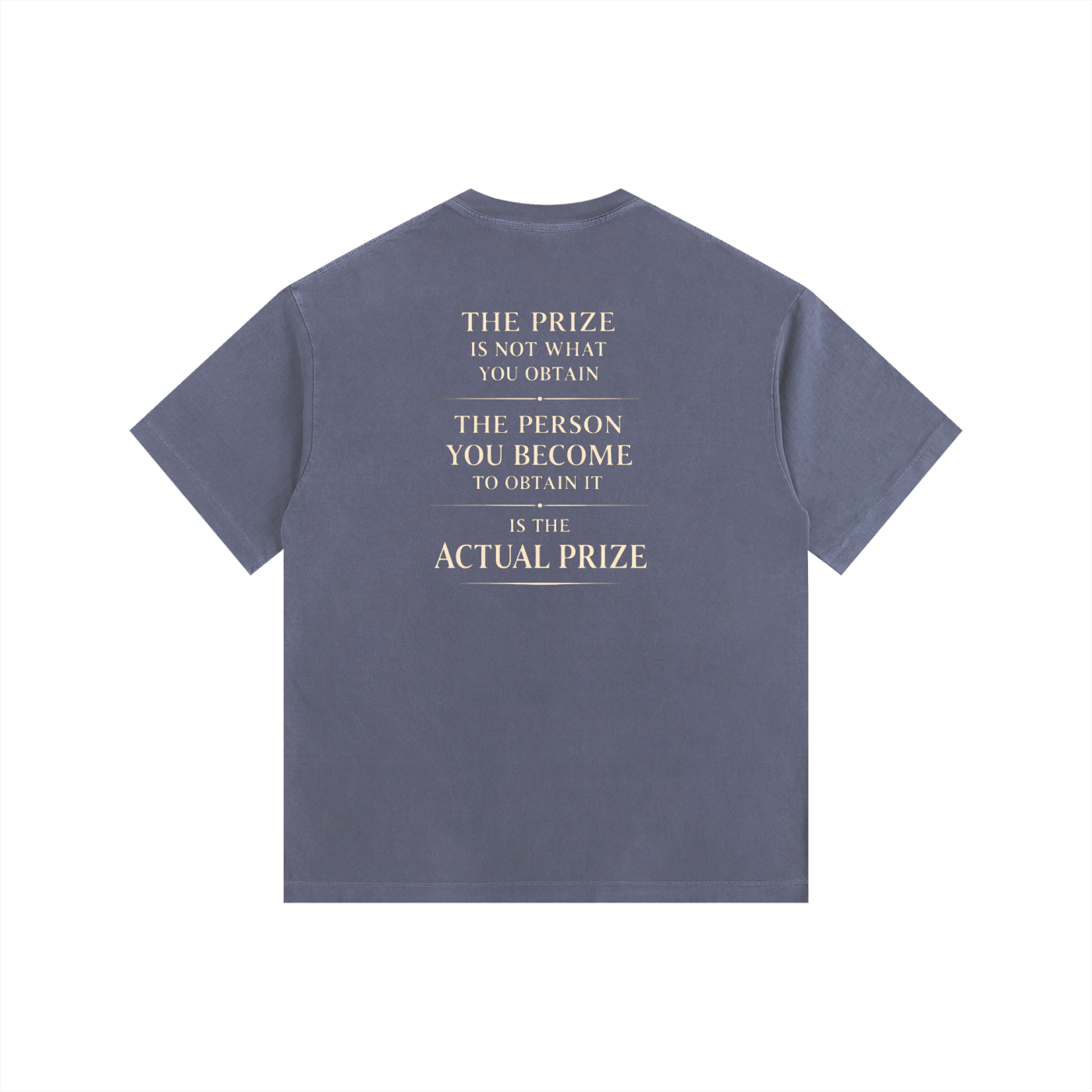 Vintage (Wisdom ) Washed Oversized Cotton T-Shirt